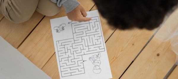 jeu DIY labyrinthe